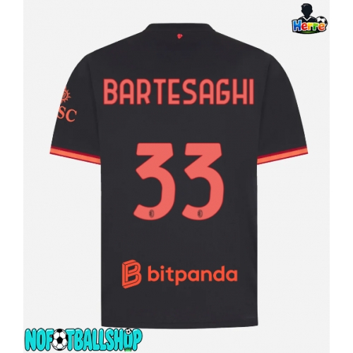 AC Milan Davide Bartesaghi #33 Tredjedrakt 2026-27 Kortermet AC Milan Davide Bartesaghi #33 Tredjedrakt 2026-27 Kortermet