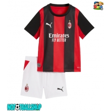 AC Milan Hjemmedraktsett Barn 2026-27 Kortermet (+ Korte bukser)