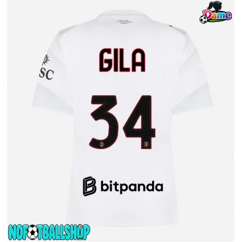 AC Milan Mario Gila #34 Borte Drakt Dame 2026-27 Kortermet AC Milan Mario Gila #34 Borte Drakt Dame 2026-27 Kortermet