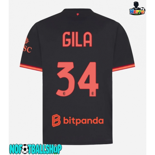 AC Milan Mario Gila #34 Tredjedrakt 2026-27 Kortermet AC Milan Mario Gila #34 Tredjedrakt 2026-27 Kortermet