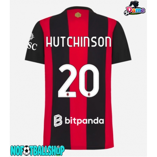 AC Milan Omari Hutchinson #20 Hjemmedrakt Dame 2026-27 Kortermet AC Milan Omari Hutchinson #20 Hjemmedrakt Dame 2026-27 Kortermet