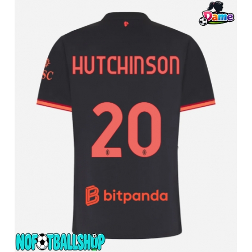 AC Milan Omari Hutchinson #20 Tredjedrakt Dame 2026-27 Kortermet AC Milan Omari Hutchinson #20 Tredjedrakt Dame 2026-27 Kortermet