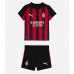 AC Milan Pervis Estupinan #2 Hjemmedraktsett Barn 2025-26 Kortermet (+ Korte bukser)