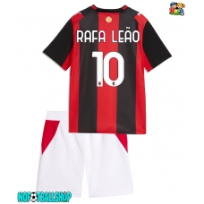 AC Milan Rafael Leao #10 Hjemmedraktsett Barn 2026-27 Kortermet (+ Korte bukser)