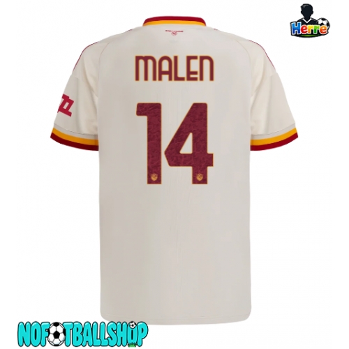 AS Roma Donyell Malen #14 Borte Drakt 2026-27 Kortermet AS Roma Donyell Malen #14 Borte Drakt 2026-27 Kortermet