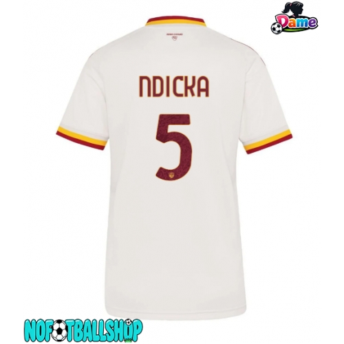 AS Roma Evan Ndicka #5 Borte Drakt Dame 2026-27 Kortermet AS Roma Evan Ndicka #5 Borte Drakt Dame 2026-27 Kortermet