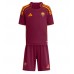 AS Roma Gianluca Mancini #23 Hjemmedraktsett Barn 2025-26 Kortermet (+ Korte bukser)