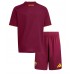 AS Roma Hjemmedraktsett Barn 2025-26 Kortermet (+ Korte bukser)