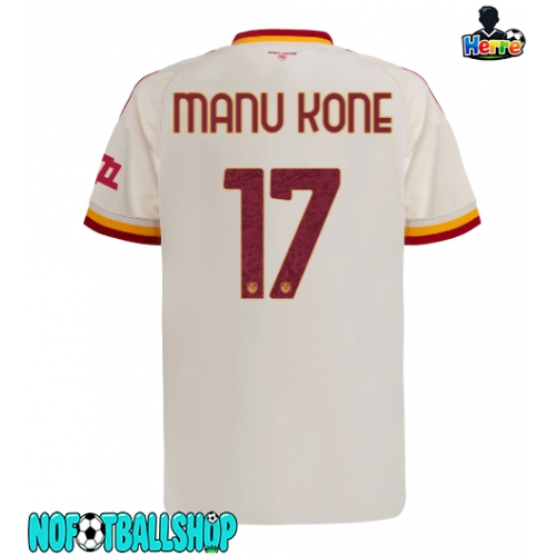 AS Roma Manu Kone #17 Borte Drakt 2026-27 Kortermet AS Roma Manu Kone #17 Borte Drakt 2026-27 Kortermet