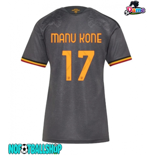 AS Roma Manu Kone #17 Tredjedrakt Dame 2026-27 Kortermet AS Roma Manu Kone #17 Tredjedrakt Dame 2026-27 Kortermet