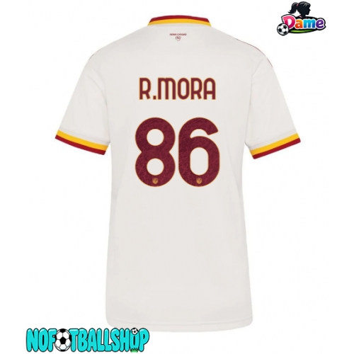AS Roma Rodrigo Mora #86 Borte Drakt Dame 2026-27 Kortermet AS Roma Rodrigo Mora #86 Borte Drakt Dame 2026-27 Kortermet