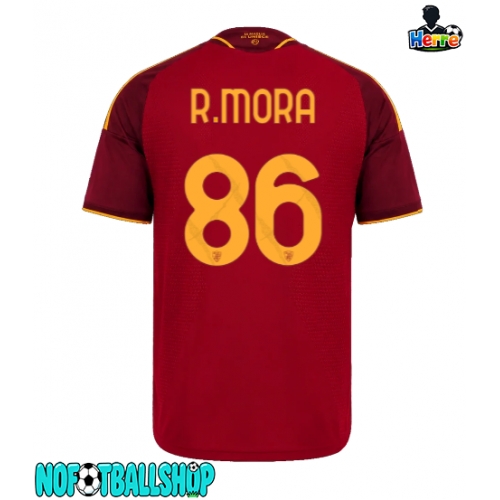 AS Roma Rodrigo Mora #86 Hjemmedrakt 2026-27 Kortermet AS Roma Rodrigo Mora #86 Hjemmedrakt 2026-27 Kortermet