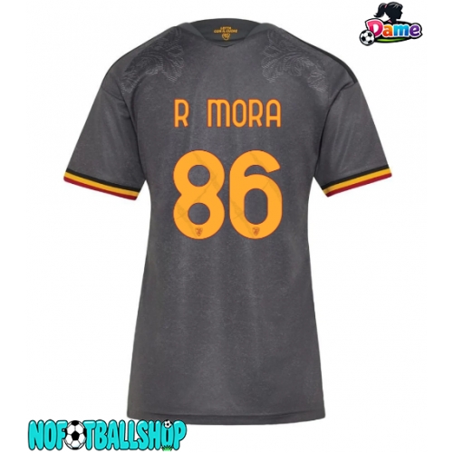 AS Roma Rodrigo Mora #86 Tredjedrakt Dame 2026-27 Kortermet AS Roma Rodrigo Mora #86 Tredjedrakt Dame 2026-27 Kortermet