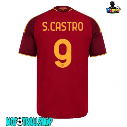 AS Roma Santiago Castro #9 Hjemmedrakt 2026-27 Kortermet AS Roma Santiago Castro #9 Hjemmedrakt 2026-27 Kortermet