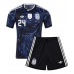 Argentina Enzo Fernandez #24 Bortedraktsett Barn VM 2026 Kortermet (+ Korte bukser)