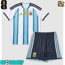 Argentina Hjemmedraktsett Barn VM 2026 Kortermet (+ Korte bukser)