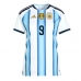 Argentina Julian Alvarez #9 Hjemmedrakt Dame VM 2026 Kortermet