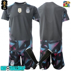 Argentina Keeper Hjemmedraktsett Barn VM 2026 Kortermet (+ Korte bukser)