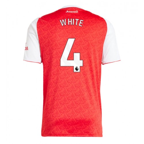 Arsenal Ben White #4 Hjemmedrakt 2025-26 Kortermet Arsenal Ben White #4 Hjemmedrakt 2025-26 Kortermet