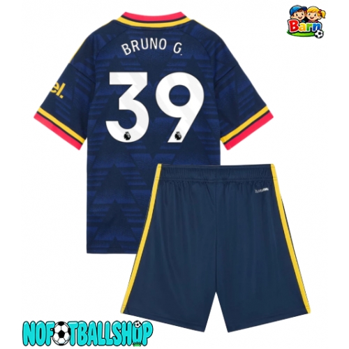Arsenal Bruno Guimaraes #39 Bortedraktsett Barn 2026-27 Kortermet (+ Korte bukser) Arsenal Bruno Guimaraes #39 Bortedraktsett Barn 2026-27 Kortermet (+ Korte bukser)
