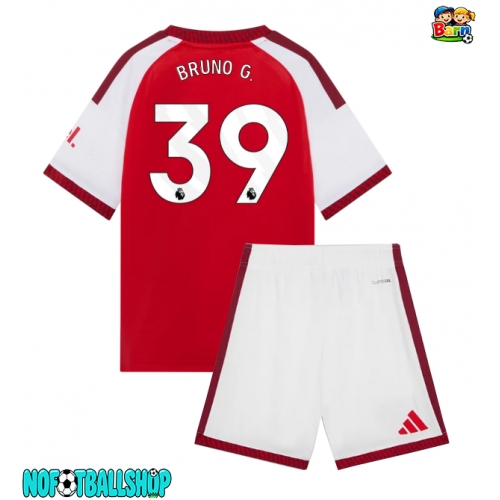 Arsenal Bruno Guimaraes #39 Hjemmedraktsett Barn 2026-27 Kortermet (+ Korte bukser) Arsenal Bruno Guimaraes #39 Hjemmedraktsett Barn 2026-27 Kortermet (+ Korte bukser)