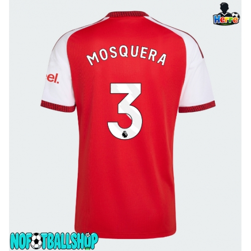 Arsenal Cristhian Mosquera #3 Hjemmedrakt 2026-27 Kortermet Arsenal Cristhian Mosquera #3 Hjemmedrakt 2026-27 Kortermet