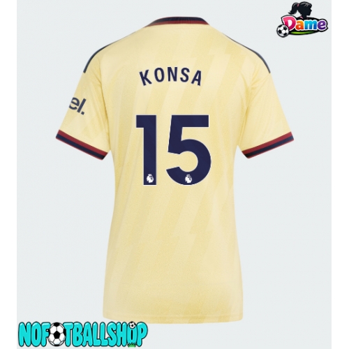 Arsenal Ezri Konsa #15 Tredjedrakt Dame 2026-27 Kortermet Arsenal Ezri Konsa #15 Tredjedrakt Dame 2026-27 Kortermet