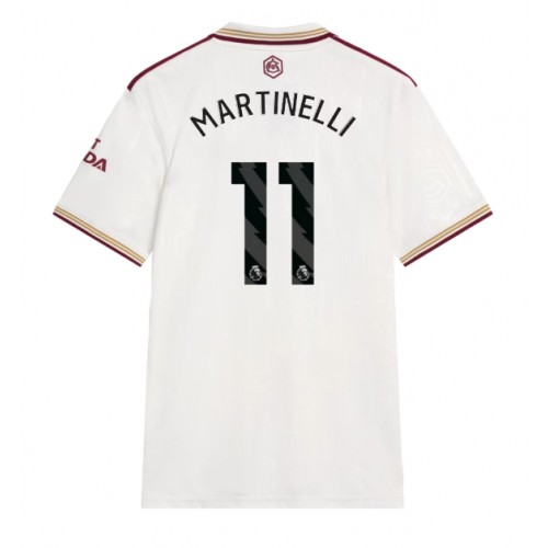 Arsenal Gabriel Martinelli #11 Tredjedrakt 2025-26 Kortermet Arsenal Gabriel Martinelli #11 Tredjedrakt 2025-26 Kortermet