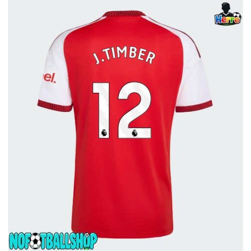 Arsenal Jurrien Timber #12 Hjemmedrakt 2026-27 Kortermet Arsenal Jurrien Timber #12 Hjemmedrakt 2026-27 Kortermet