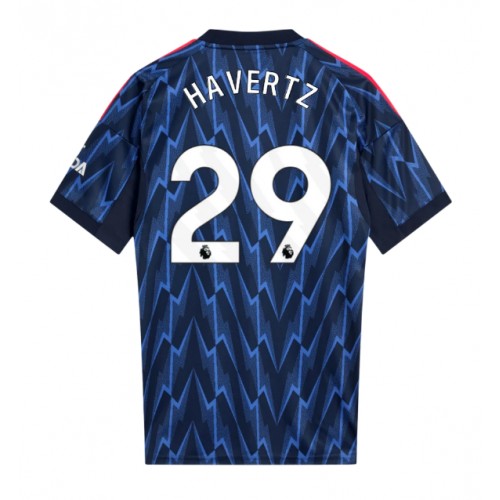 Arsenal Kai Havertz #29 Borte Drakt 2025-26 Kortermet Arsenal Kai Havertz #29 Borte Drakt 2025-26 Kortermet