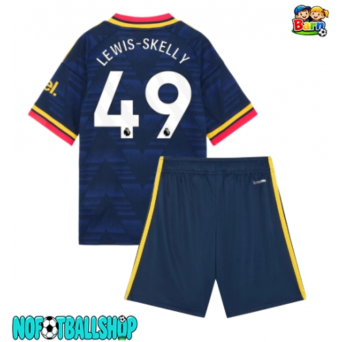 Arsenal Myles Lewis-Skelly #49 Bortedraktsett Barn 2026-27 Kortermet (+ Korte bukser) Arsenal Myles Lewis-Skelly #49 Bortedraktsett Barn 2026-27 Kortermet (+ Korte bukser)