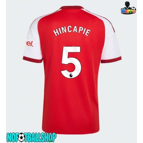Arsenal Piero Hincapie #5 Hjemmedrakt 2026-27 Kortermet Arsenal Piero Hincapie #5 Hjemmedrakt 2026-27 Kortermet