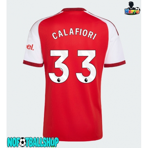 Arsenal Riccardo Calafiori #33 Hjemmedrakt 2026-27 Kortermet Arsenal Riccardo Calafiori #33 Hjemmedrakt 2026-27 Kortermet