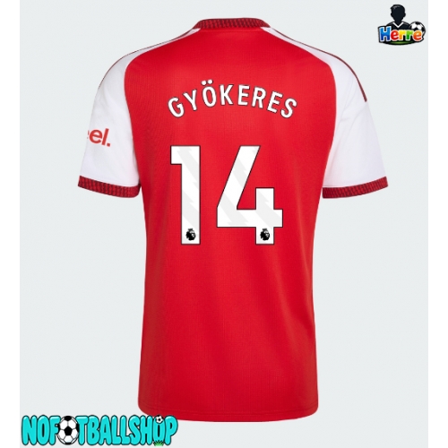 Arsenal Viktor Gyokeres #14 Hjemmedrakt 2026-27 Kortermet Arsenal Viktor Gyokeres #14 Hjemmedrakt 2026-27 Kortermet