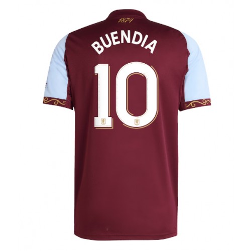 Aston Villa Emiliano Buendia #10 Hjemmedrakt 2025-26 Kortermet Aston Villa Emiliano Buendia #10 Hjemmedrakt 2025-26 Kortermet