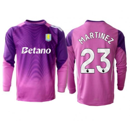 Aston Villa Emiliano Martinez #23 Keeper Tredjedrakt 2025-26 Langermet Aston Villa Emiliano Martinez #23 Keeper Tredjedrakt 2025-26 Langermet