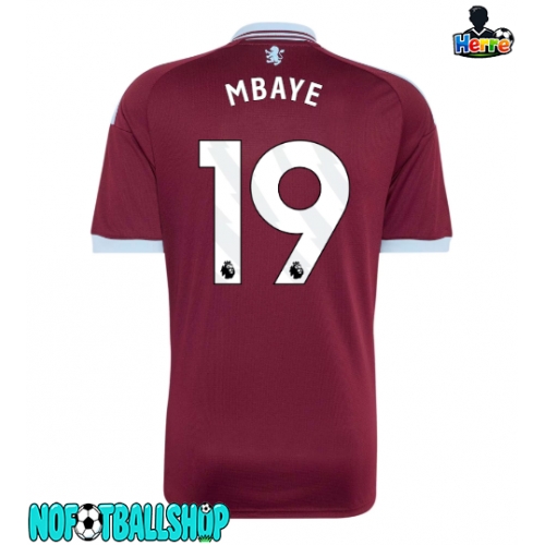 Aston Villa Ibrahim Mbaye #19 Hjemmedrakt 2026-27 Kortermet Aston Villa Ibrahim Mbaye #19 Hjemmedrakt 2026-27 Kortermet