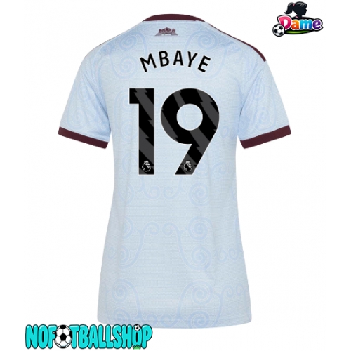 Aston Villa Ibrahim Mbaye #19 Tredjedrakt Dame 2026-27 Kortermet Aston Villa Ibrahim Mbaye #19 Tredjedrakt Dame 2026-27 Kortermet