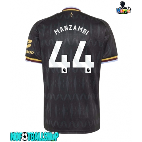 Aston Villa Johan Manzambi #44 Borte Drakt 2026-27 Kortermet Aston Villa Johan Manzambi #44 Borte Drakt 2026-27 Kortermet