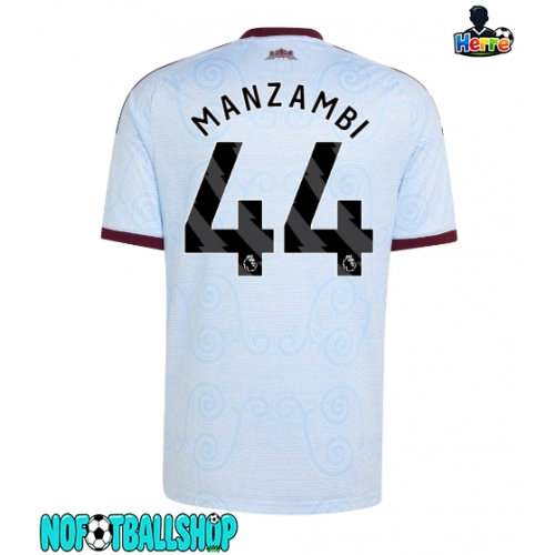 Aston Villa Johan Manzambi #44 Tredjedrakt 2026-27 Kortermet Aston Villa Johan Manzambi #44 Tredjedrakt 2026-27 Kortermet
