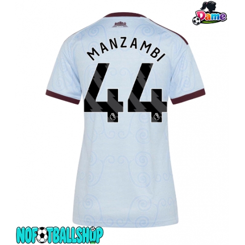 Aston Villa Johan Manzambi #44 Tredjedrakt Dame 2026-27 Kortermet Aston Villa Johan Manzambi #44 Tredjedrakt Dame 2026-27 Kortermet