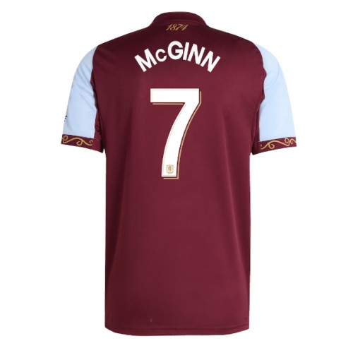 Aston Villa John McGinn #7 Hjemmedrakt 2025-26 Kortermet Aston Villa John McGinn #7 Hjemmedrakt 2025-26 Kortermet