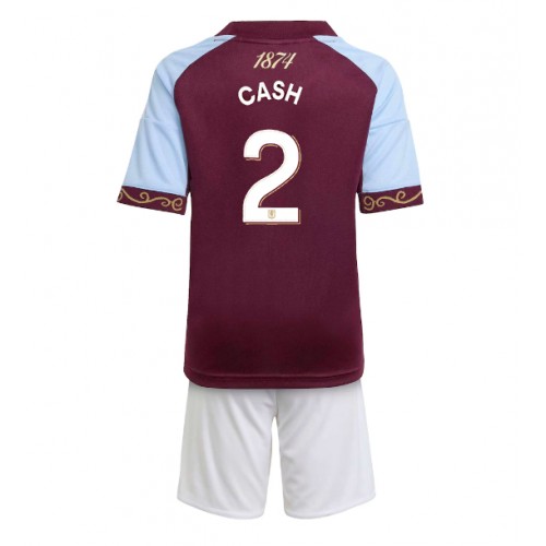Aston Villa Matty Cash #2 Hjemmedraktsett Barn 2025-26 Kortermet (+ Korte bukser) Aston Villa Matty Cash #2 Hjemmedraktsett Barn 2025-26 Kortermet (+ Korte bukser)
