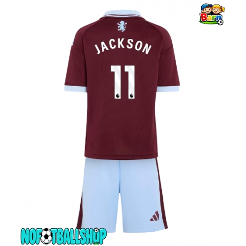Aston Villa Nicolas Jackson #11 Hjemmedraktsett Barn 2026-27 Kortermet (+ Korte bukser) Aston Villa Nicolas Jackson #11 Hjemmedraktsett Barn 2026-27 Kortermet (+ Korte bukser)