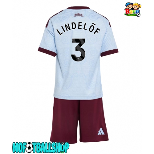 Aston Villa Victor Lindelof #3 Tredjedraktsett Barn 2026-27 Kortermet (+ Korte bukser) Aston Villa Victor Lindelof #3 Tredjedraktsett Barn 2026-27 Kortermet (+ Korte bukser)