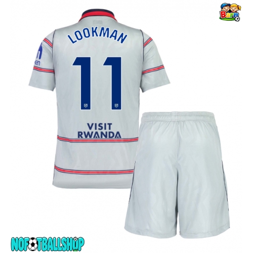 Atletico Madrid Ademola Lookman #11 Tredjedraktsett Barn 2026-27 Kortermet (+ Korte bukser) Atletico Madrid Ademola Lookman #11 Tredjedraktsett Barn 2026-27 Kortermet (+ Korte bukser)