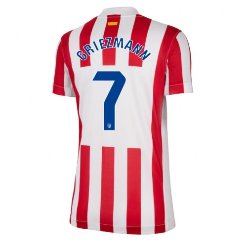 Atletico Madrid Antoine Griezmann #7 Hjemmedrakt Dame 2025-26 Kortermet Atletico Madrid Antoine Griezmann #7 Hjemmedrakt Dame 2025-26 Kortermet