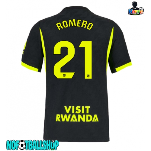 Atletico Madrid Cristian Romero #21 Borte Drakt 2026-27 Kortermet Atletico Madrid Cristian Romero #21 Borte Drakt 2026-27 Kortermet