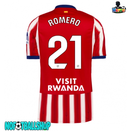 Atletico Madrid Cristian Romero #21 Hjemmedrakt 2026-27 Kortermet Atletico Madrid Cristian Romero #21 Hjemmedrakt 2026-27 Kortermet