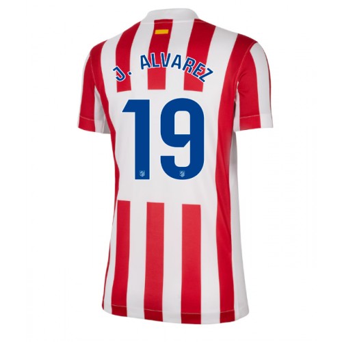 Atletico Madrid Julian Alvarez #19 Hjemmedrakt Dame 2025-26 Kortermet Atletico Madrid Julian Alvarez #19 Hjemmedrakt Dame 2025-26 Kortermet